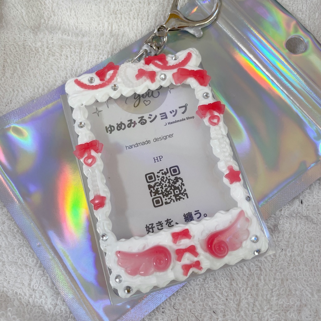 ♡ふりふりぼん♡ちぇきけーす(全3色)