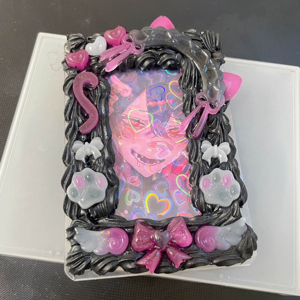 ②猫耳メイド ピンクトレカケース