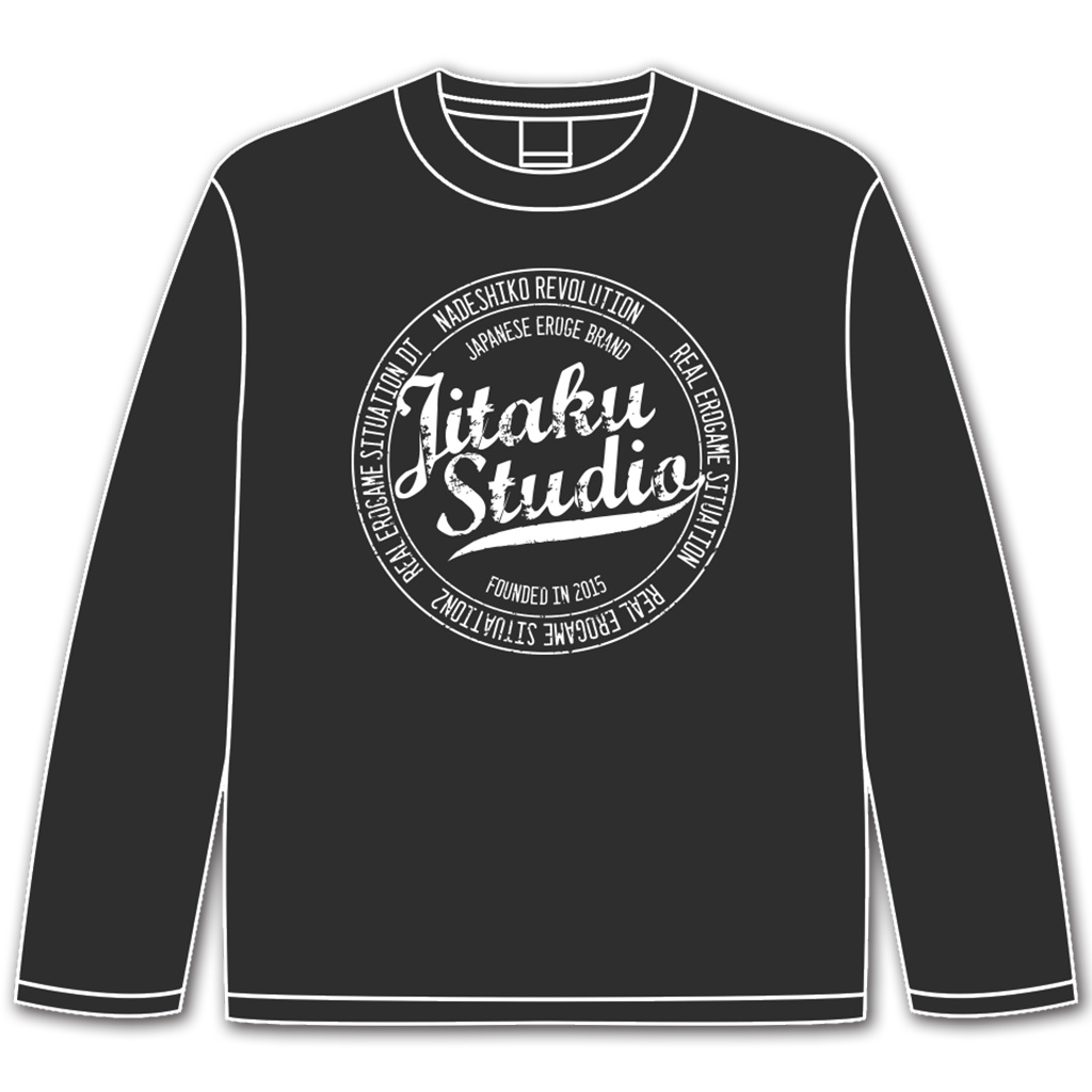 ロングTシャツ（自宅すたじお ロゴ）