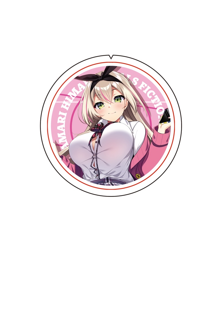 缶バッジ(ギャルズフィクション) 57㎜