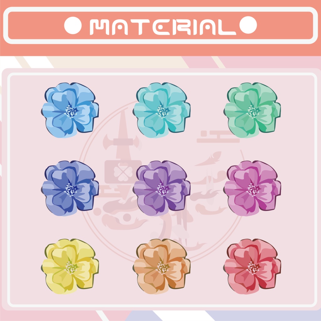 【無料素材PNG】FLOWER-花-花