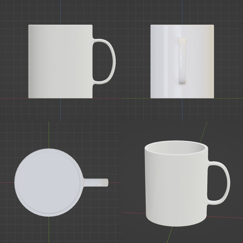 【3Dモデル】マグカップ