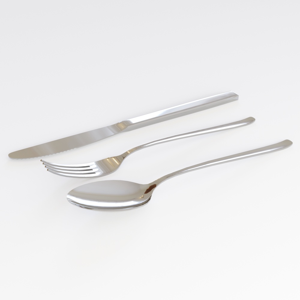 【3Dモデル】食器セット