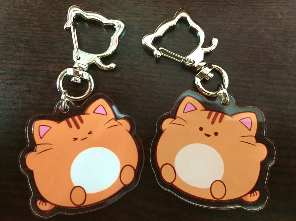 猫田こたアクリルキーホルダー