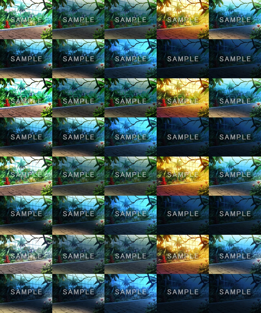 フリー背景素材集06_春夏秋冬編