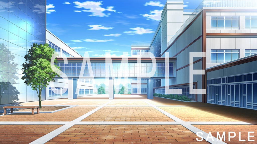 フリー背景素材集『現代学校編』