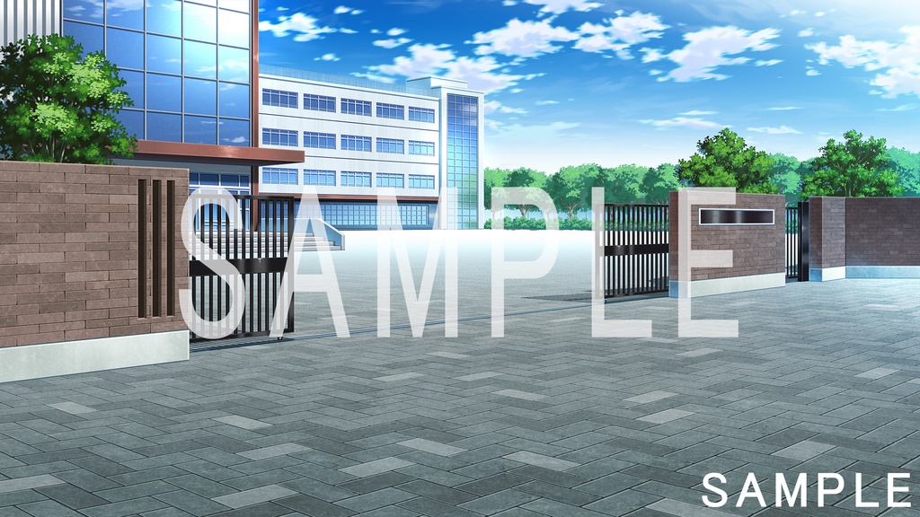 フリー背景素材集『現代学校編』