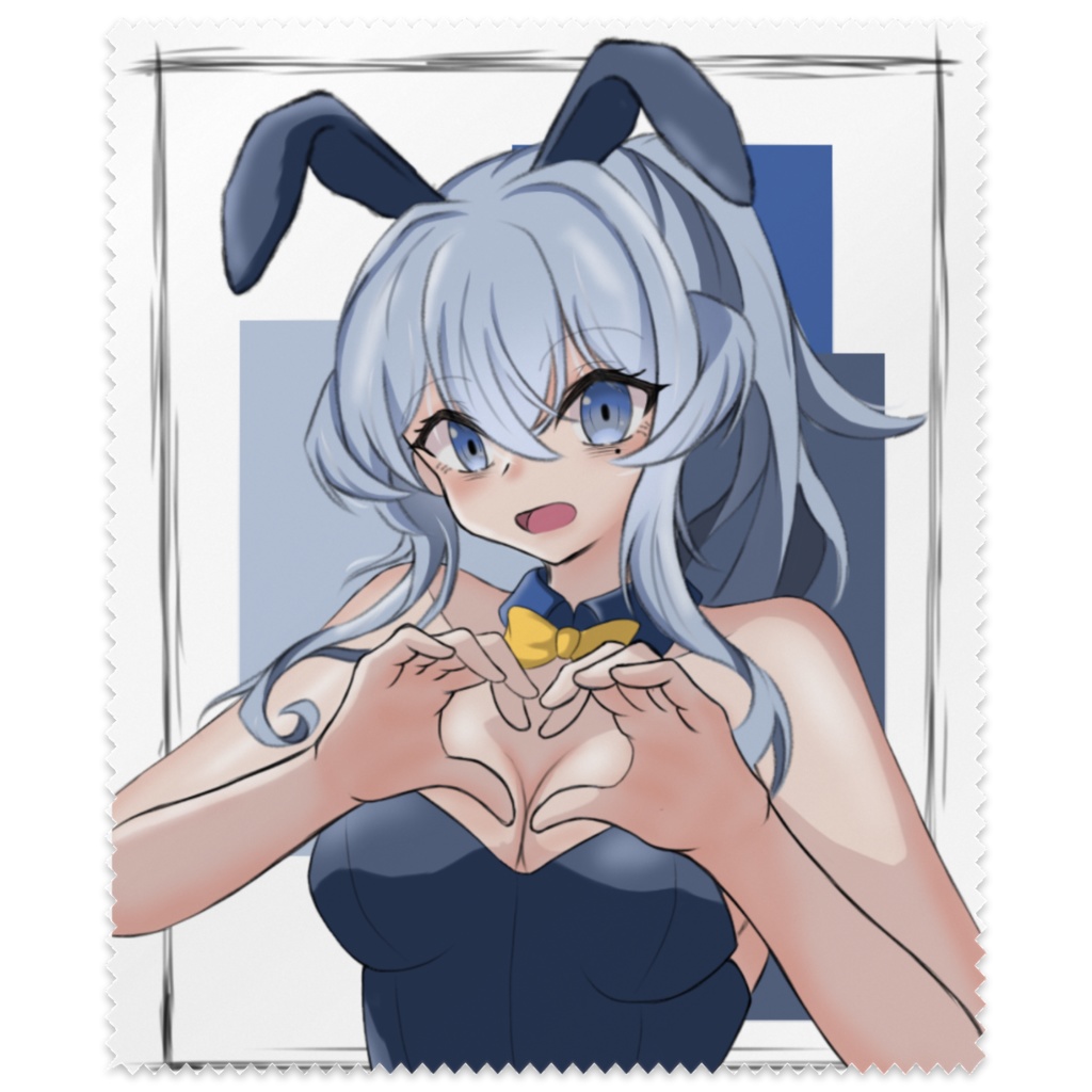 バニーガールゴトランドメガネ拭き