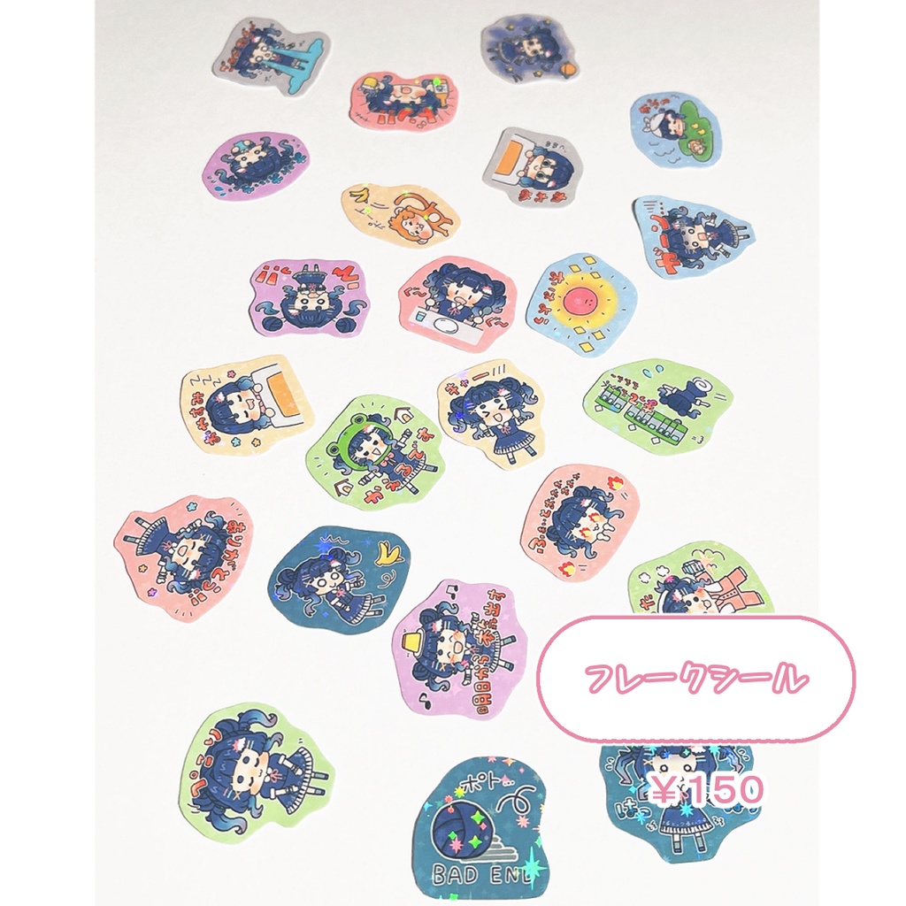 3周年記念グッズ【 アクリルスタンド・ステッカー・フレークシール 】※単体での購入可能※