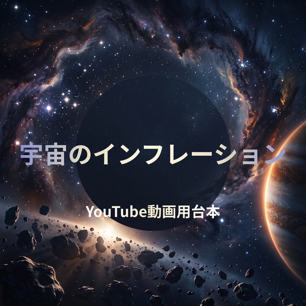 【5枠限定/重複回避】YouTube動画プロット・台本 [宇宙のインフレーション]