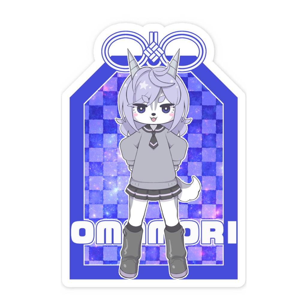 ドリルおまもりステッカー