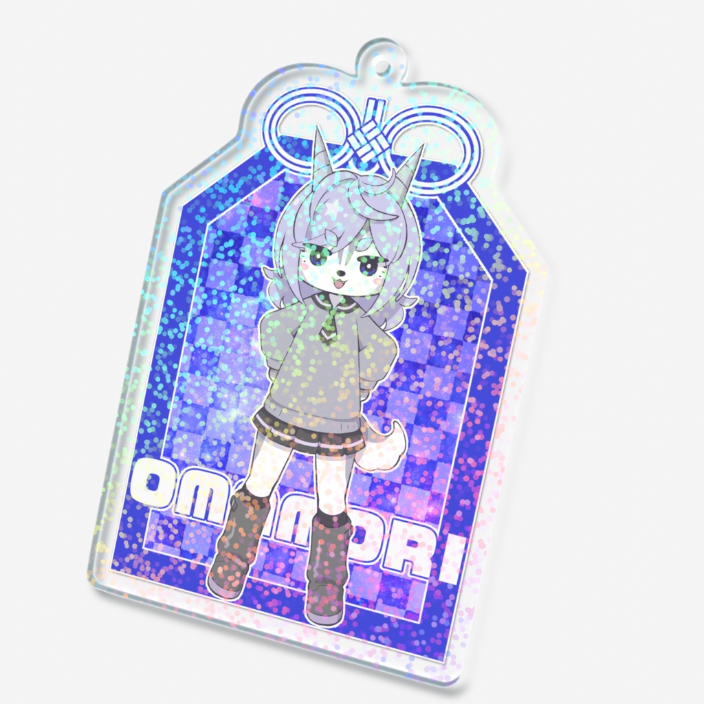 ドリルおまもりアクキー・キラキラver