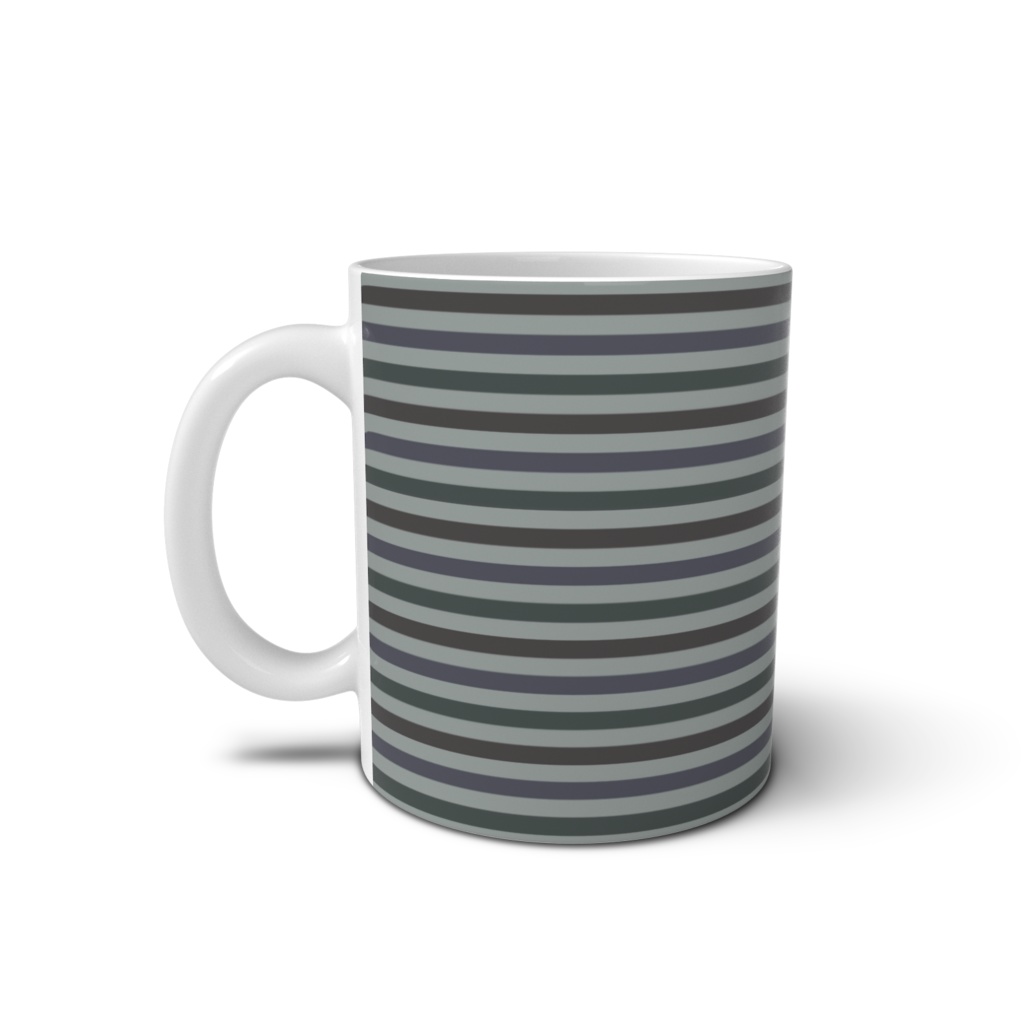 ドリルマグカップ・グレー