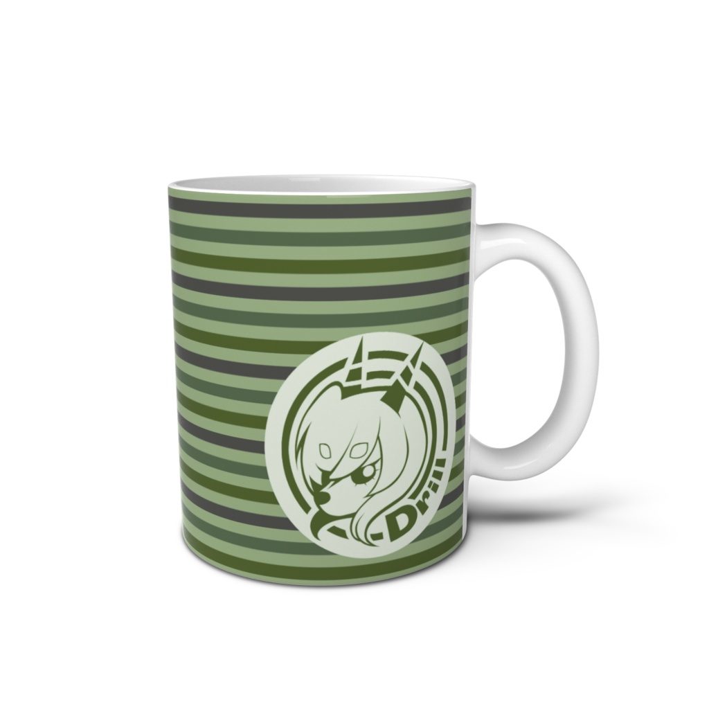 ドリルマグカップ・グリーン