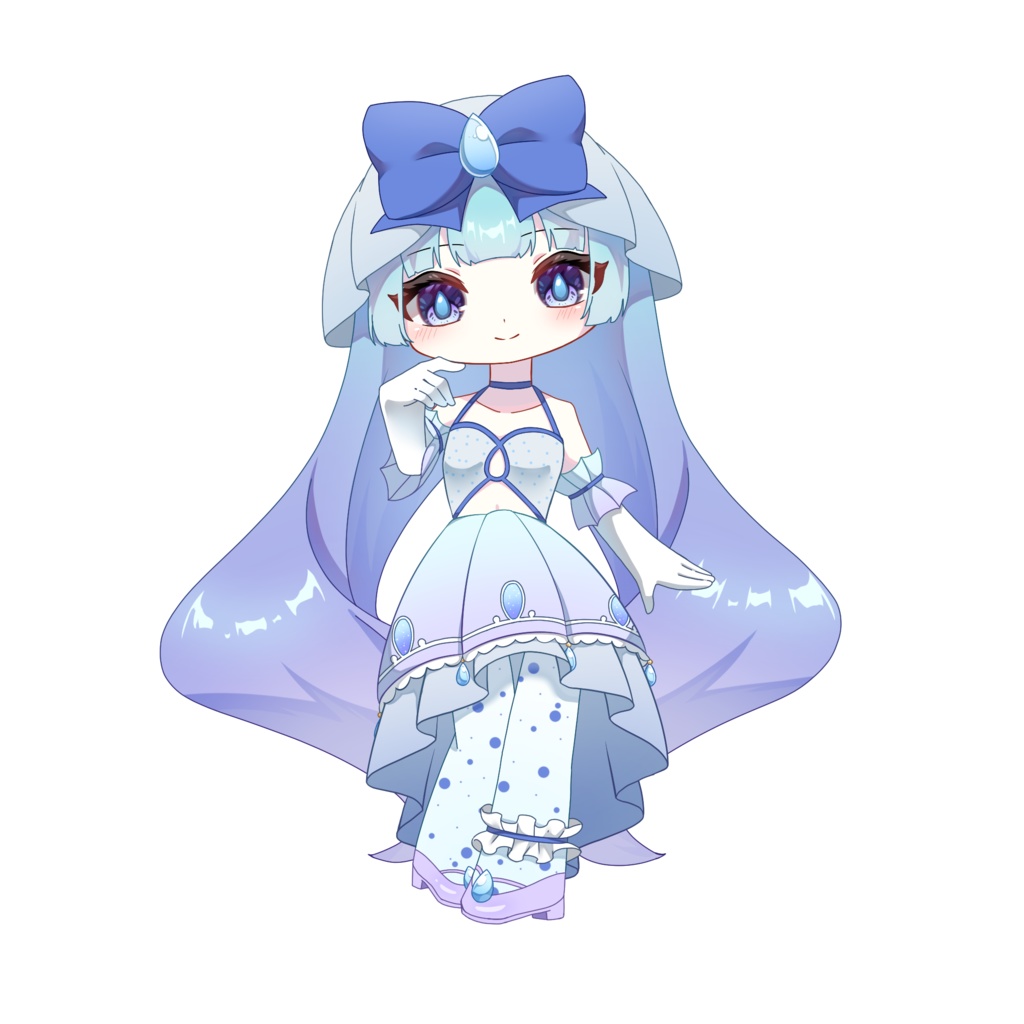 雨SD アクリルキーホルダー