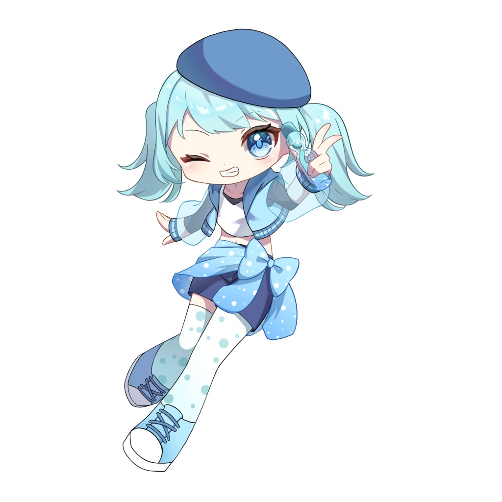 ラムネSD アクリルキーホルダー