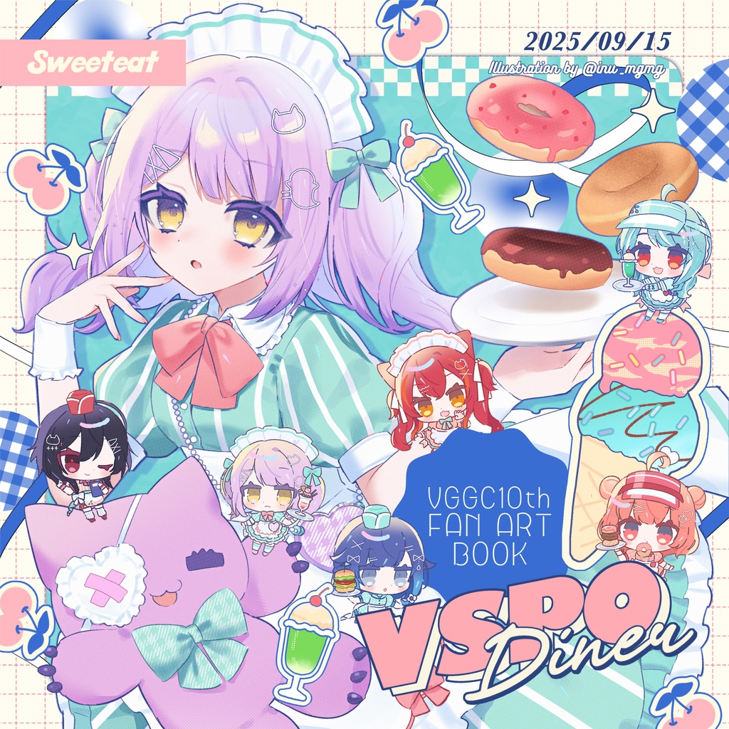 【非公式】ぶいすぽっ！正方形イラスト本セット【VGGC10th】