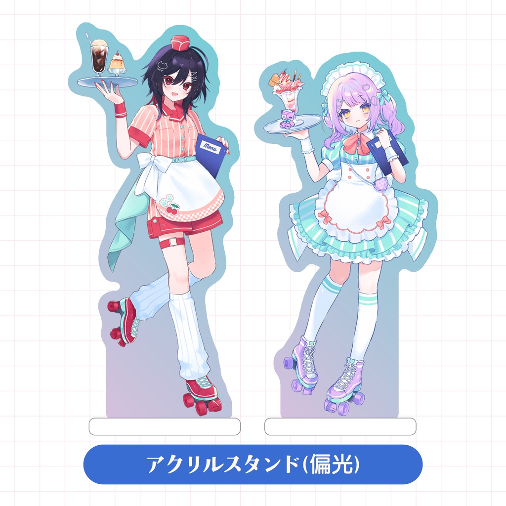 【非公式】ぶいすぽっ！紫宮るな・如月れん　アクリルスタンド単品【VGGC10th】