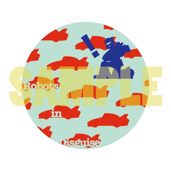 TF缶バッジ(Transformers Button Badges)