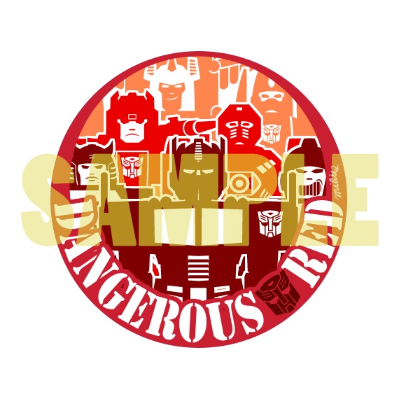 TF缶バッジ(Transformers Button Badges)