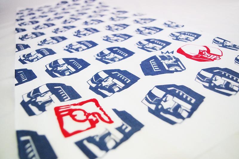 スタースクリーム手ぬぐい(Starscream Tenugui)