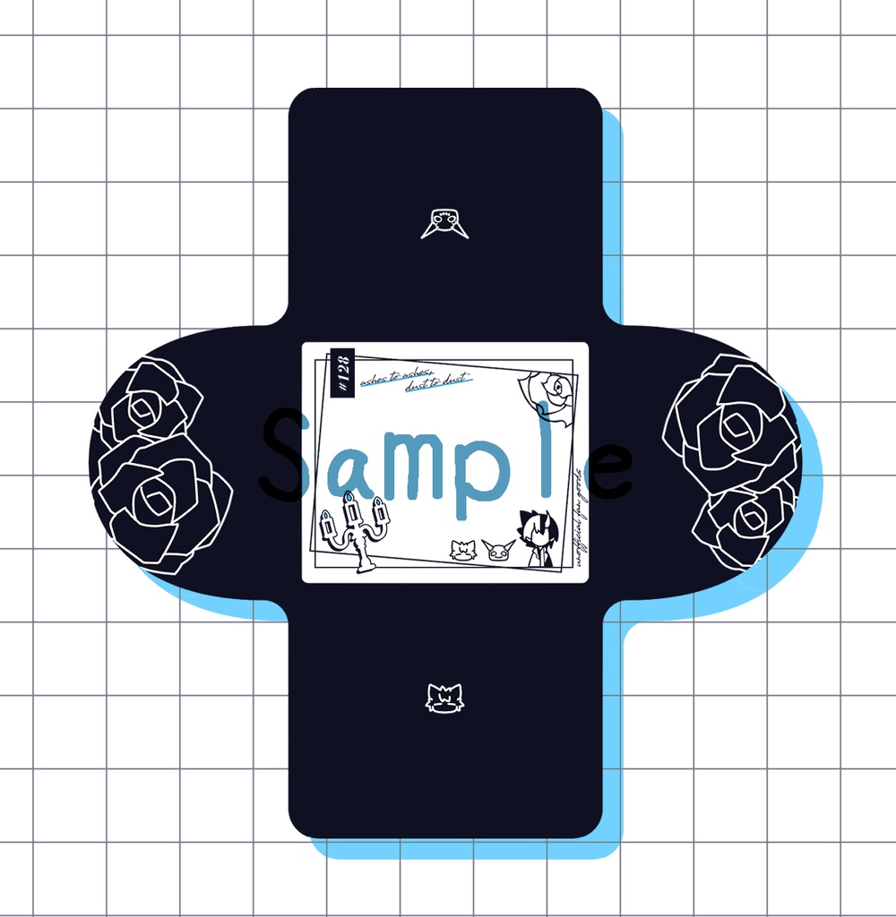 クロのPVCスクエアケース