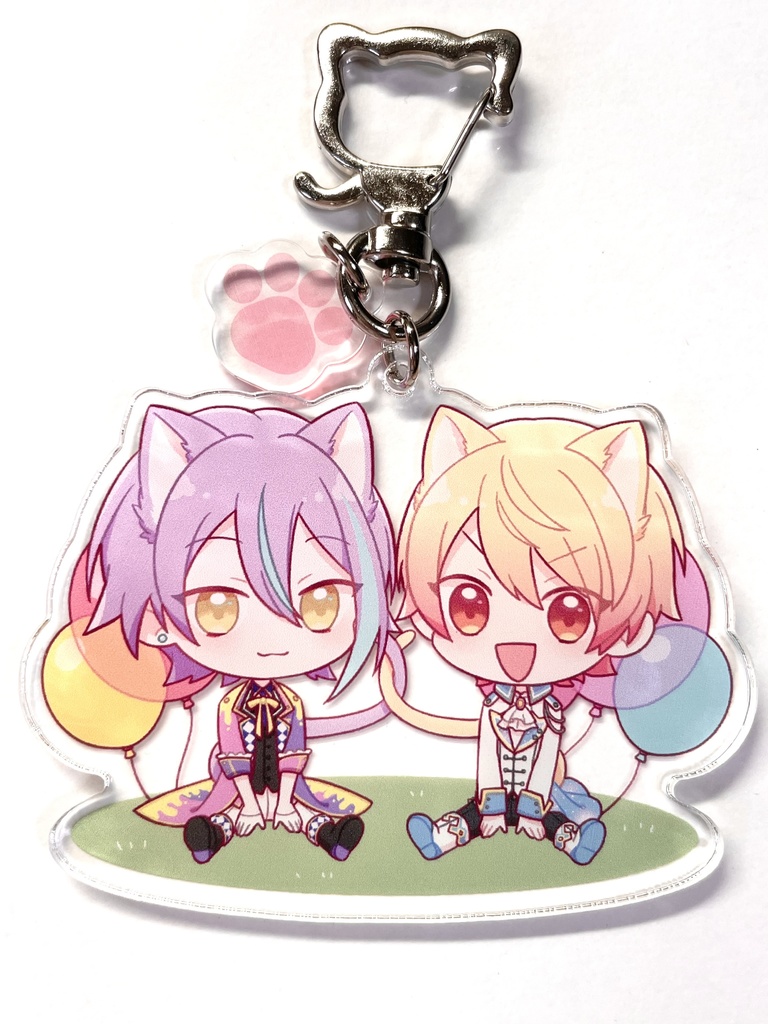 るいつかにゃんこアクキー