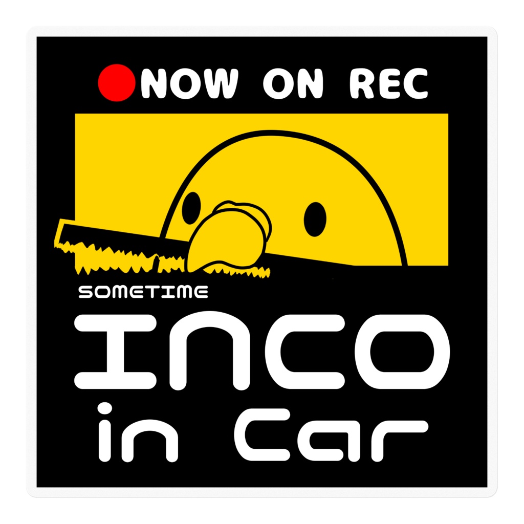INCO in Car 10cm×10cm