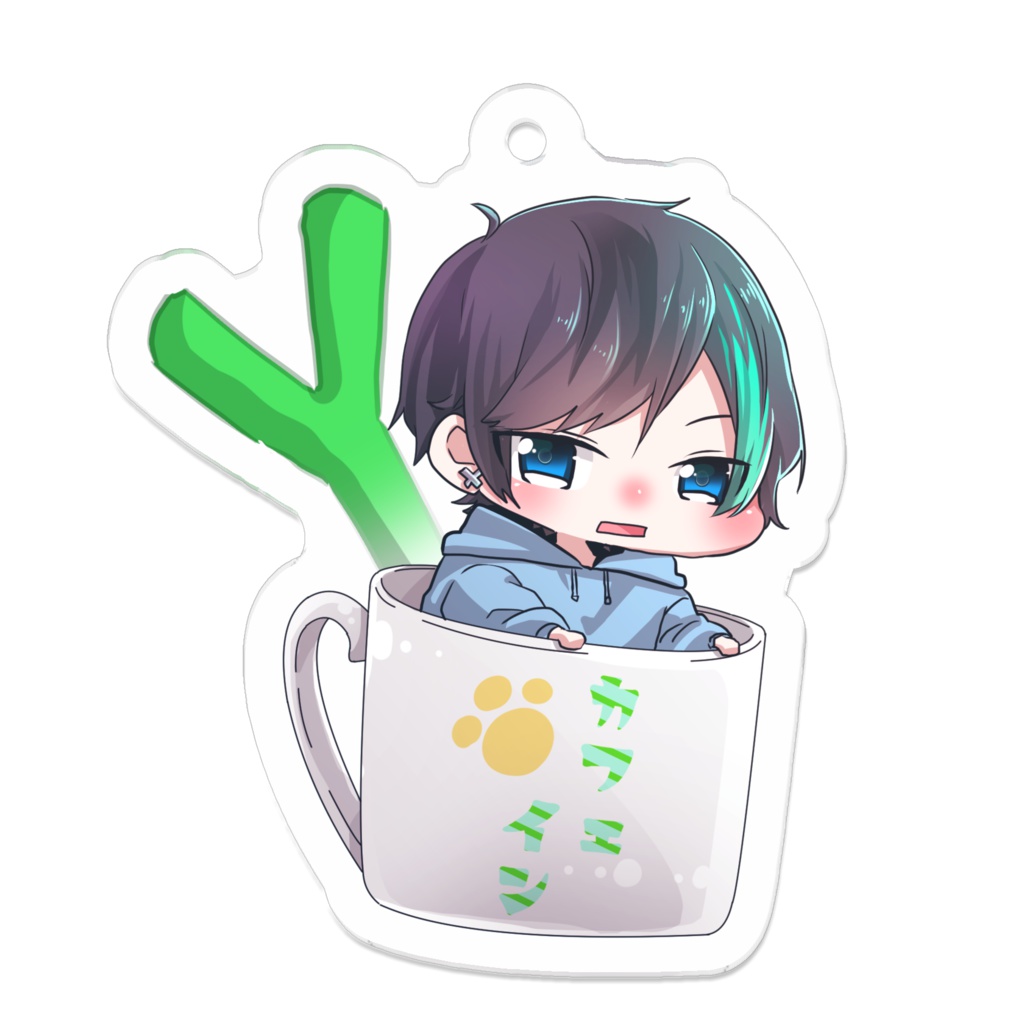 乙矢オリジナルアクリルキーホルダー