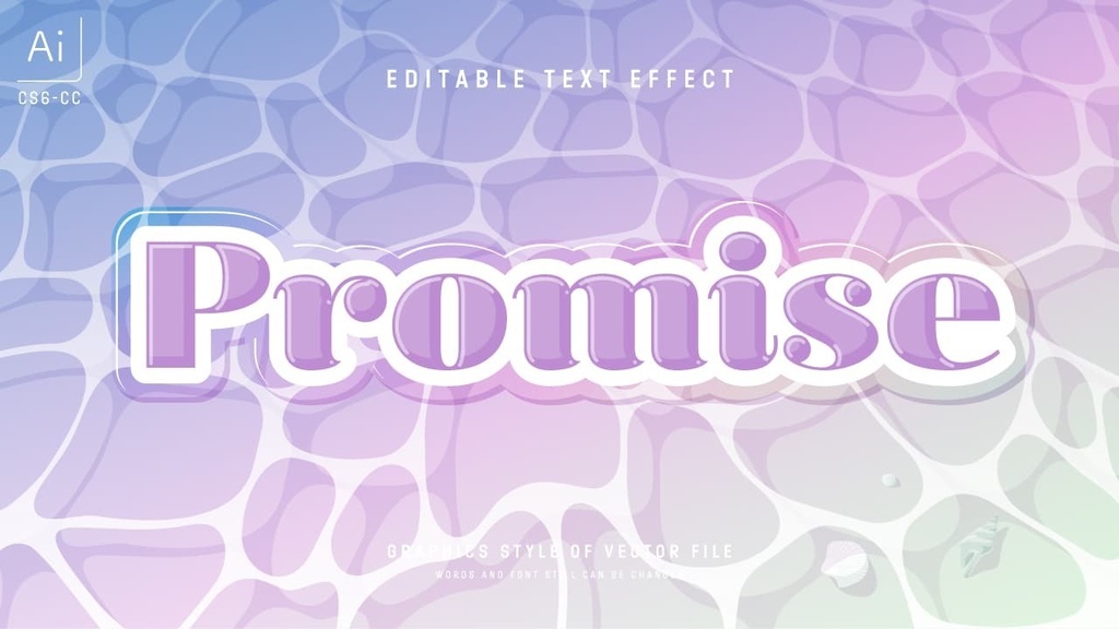 ファンシーデザインなグラフィックスタイル25セット / Adobe Illustrator