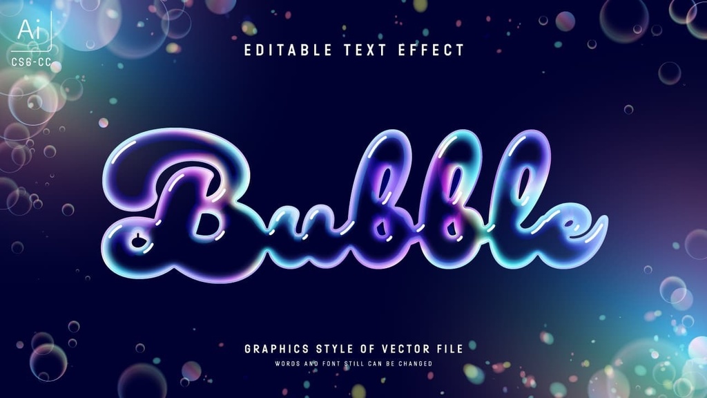 ファンシーデザインなグラフィックスタイル25セット / Adobe Illustrator