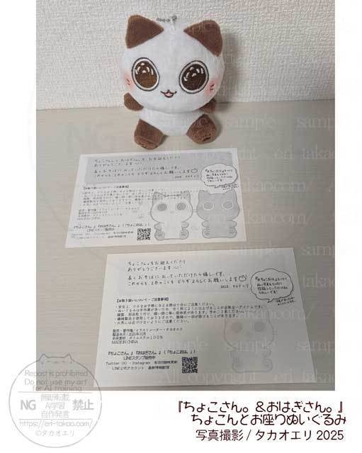 【完売御礼・販売終了】はぐれ『ちょこさん。』ぬいぐるみ単体販売(10匹限定)