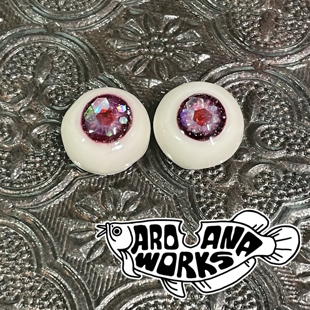 【試作・B品】16mm / ホロ盛りアイ