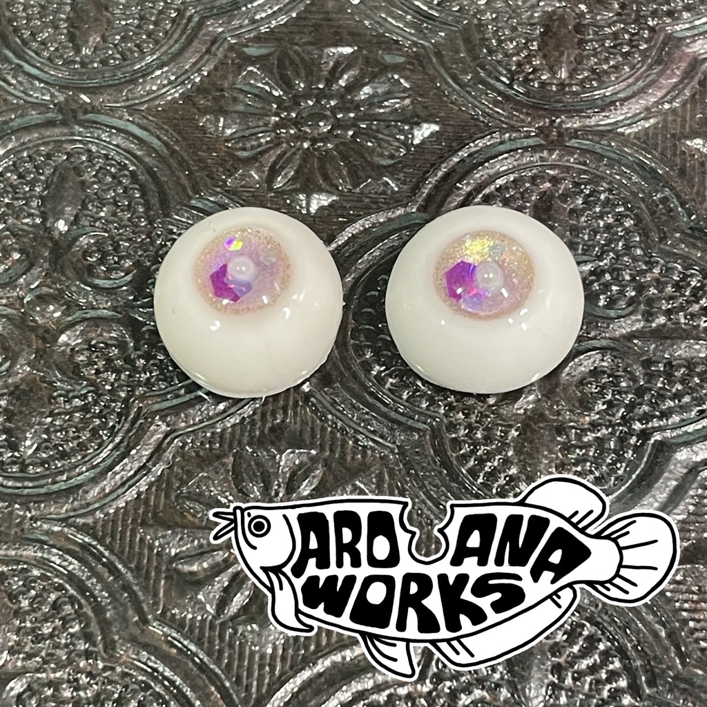 【試作・B品】14mm / パール瞳孔アイ