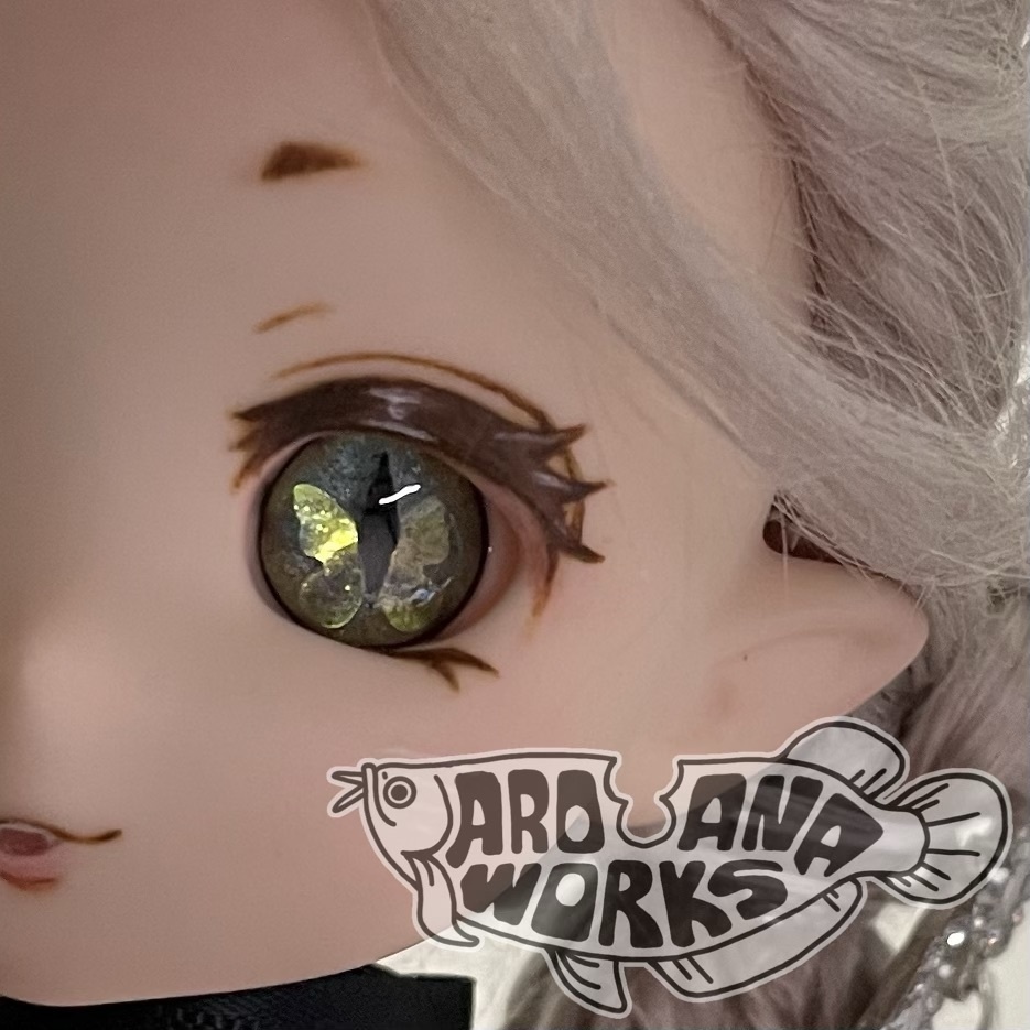 【試作・B品】16mm / 蝶追う子猫アイ