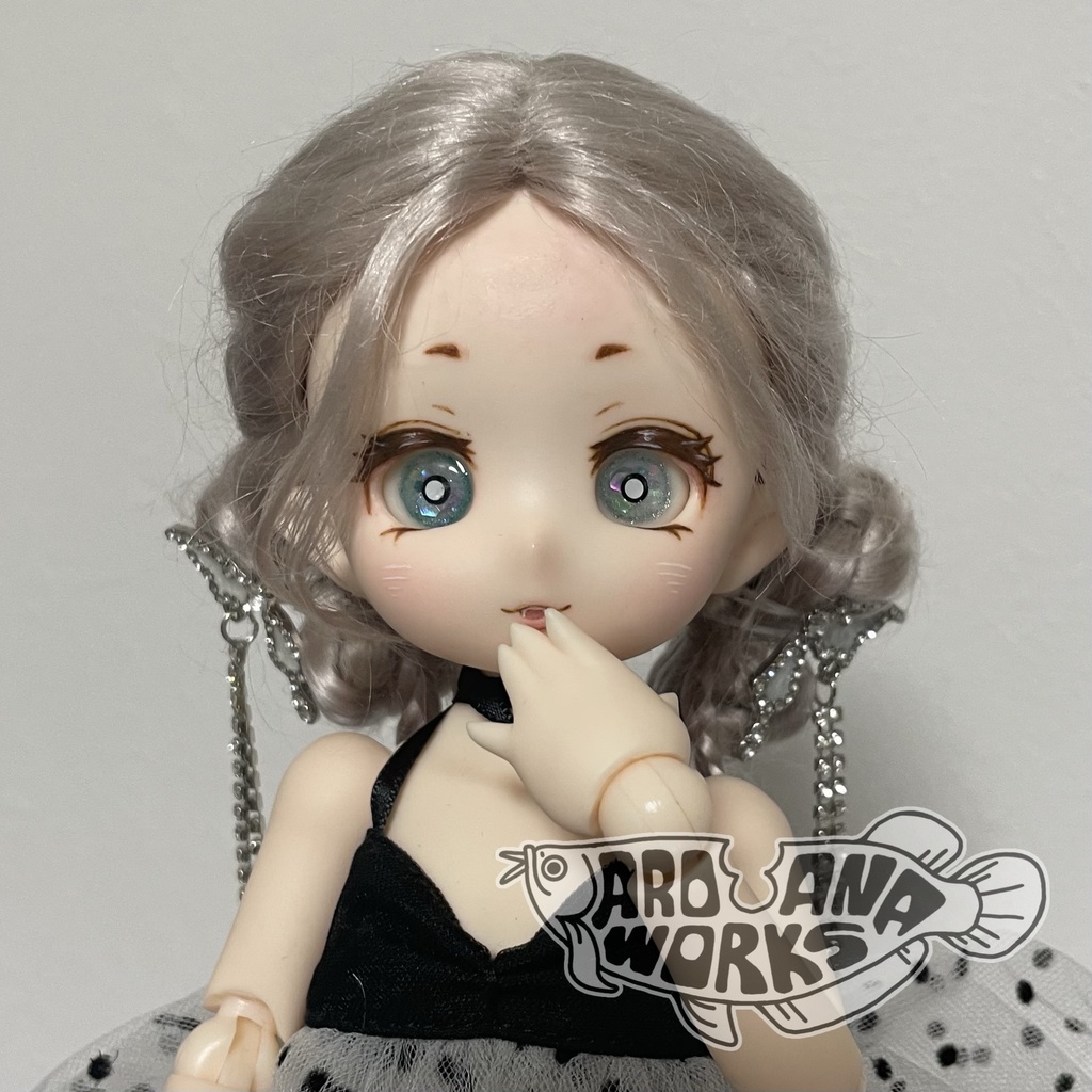 【試作・B品】16mm / 白瞳孔アイ