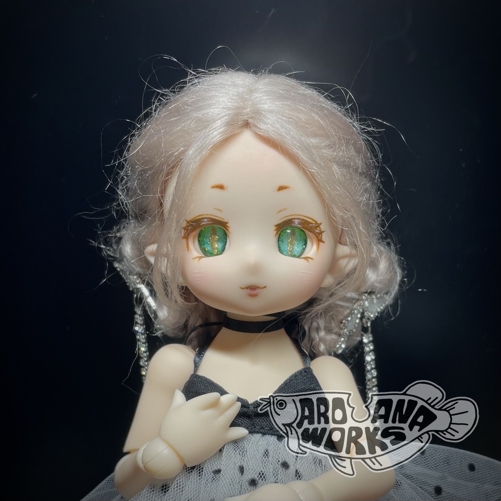 【試作・B品】16mm / ギラギラ爬虫類アイ