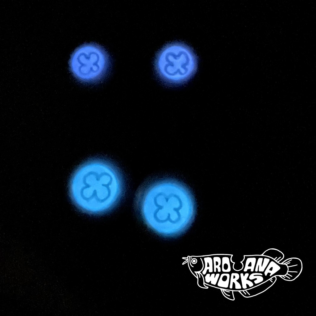 蓄光クラゲアイ パープル 10mm/12mm/14mm/16mm/18mm