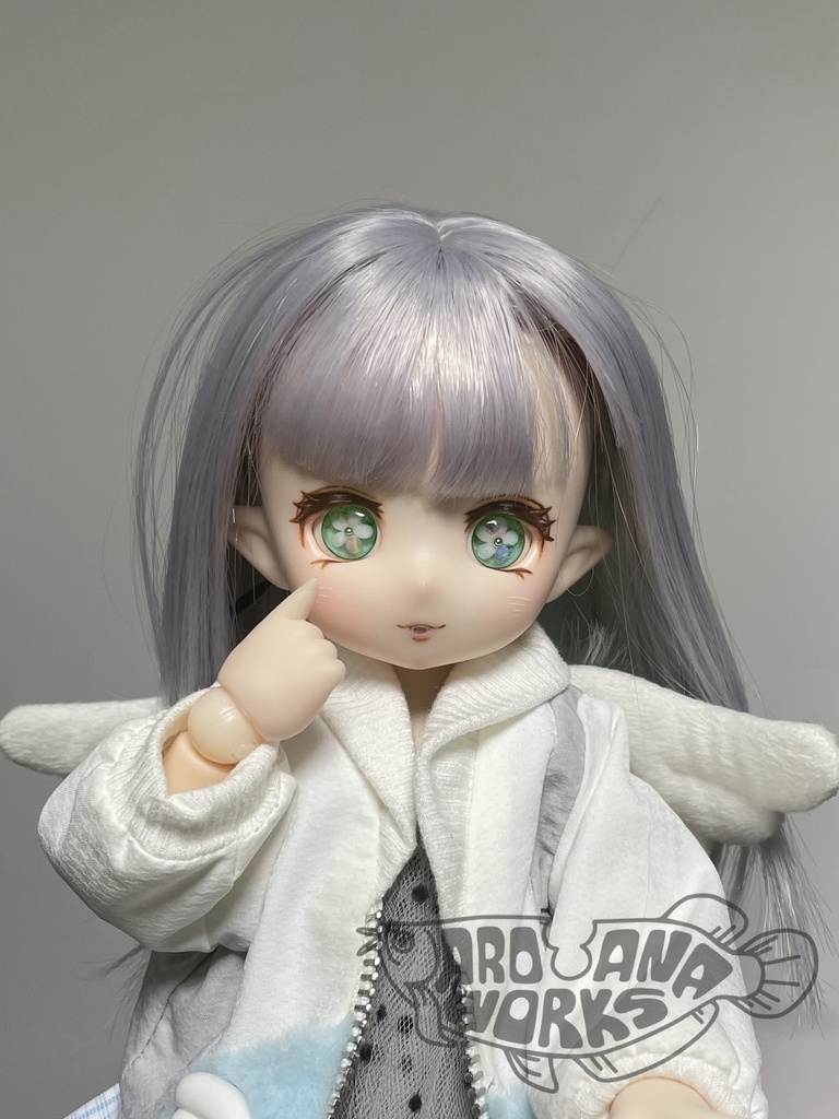 【即納】14mm / 水中花アイ パープル