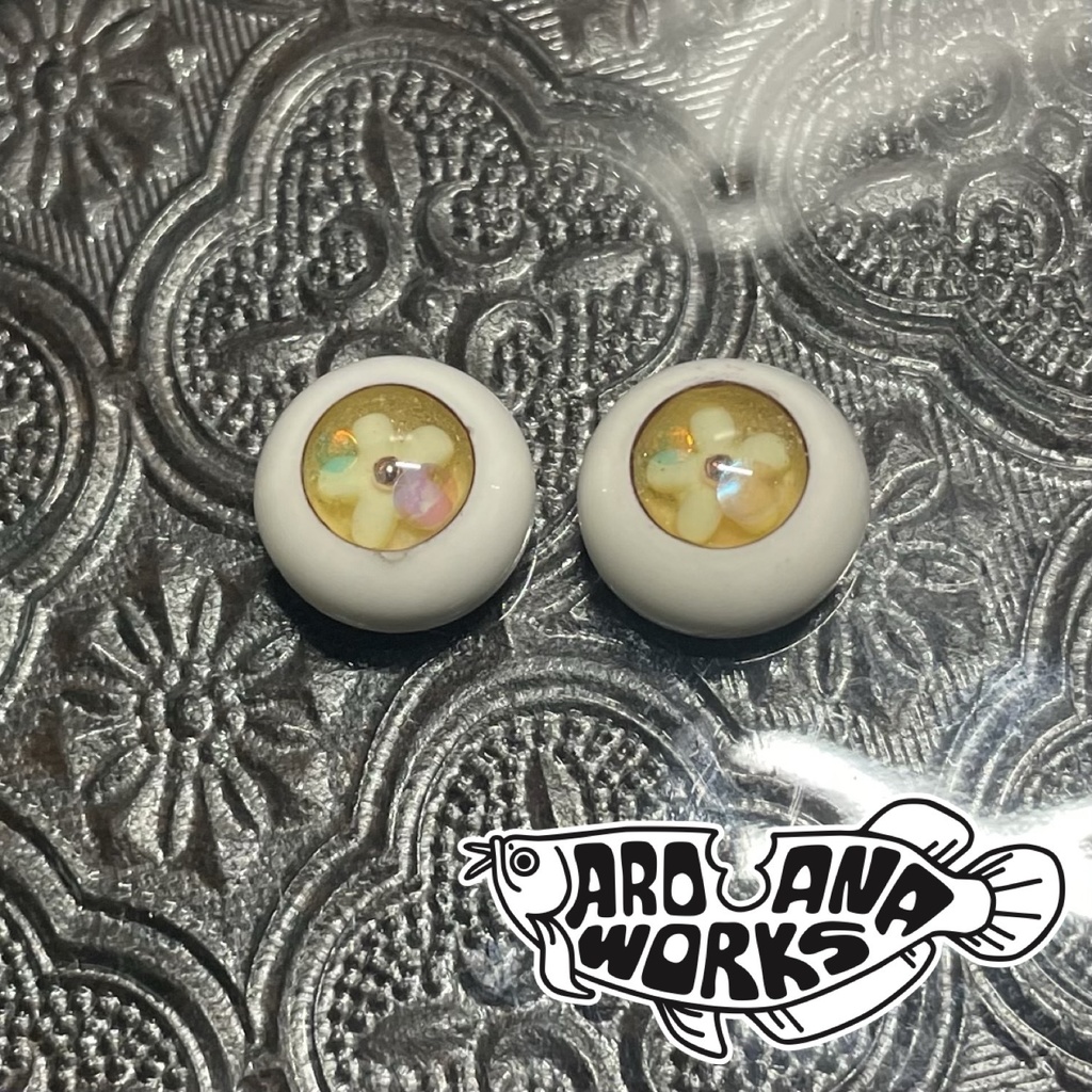 【即納】14mm / 水中花アイ ゴールド