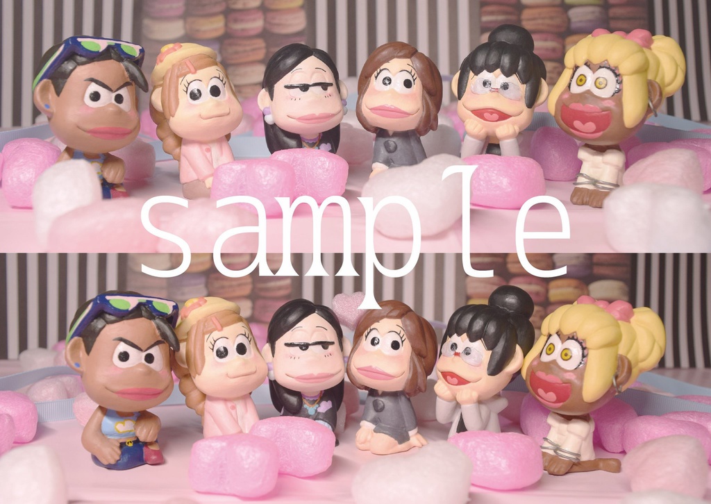 「#cwii」おそ松さん手作り人形作品集