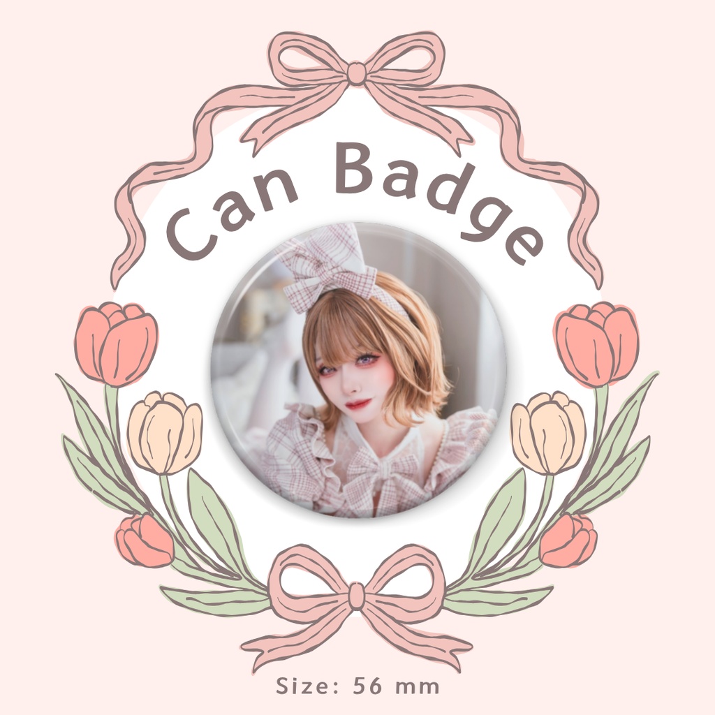  Can Badge / 缶バッジ - Cafe ver.