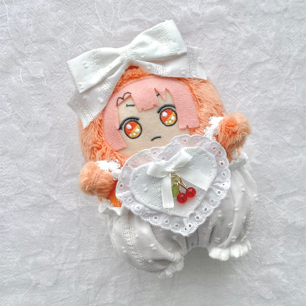 heart salopette -lace-