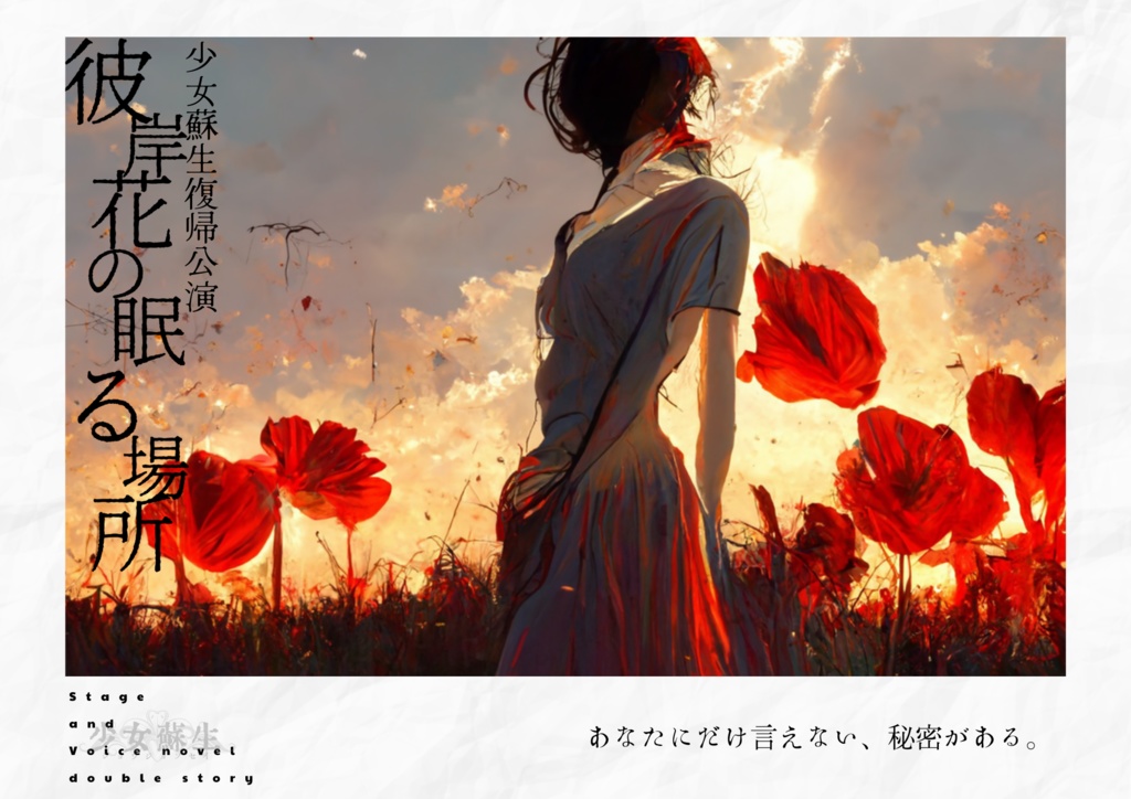 「彼岸花の眠る場所」脚本＋「造花の墓標、水底の夏」ボイスドラマデータ販売