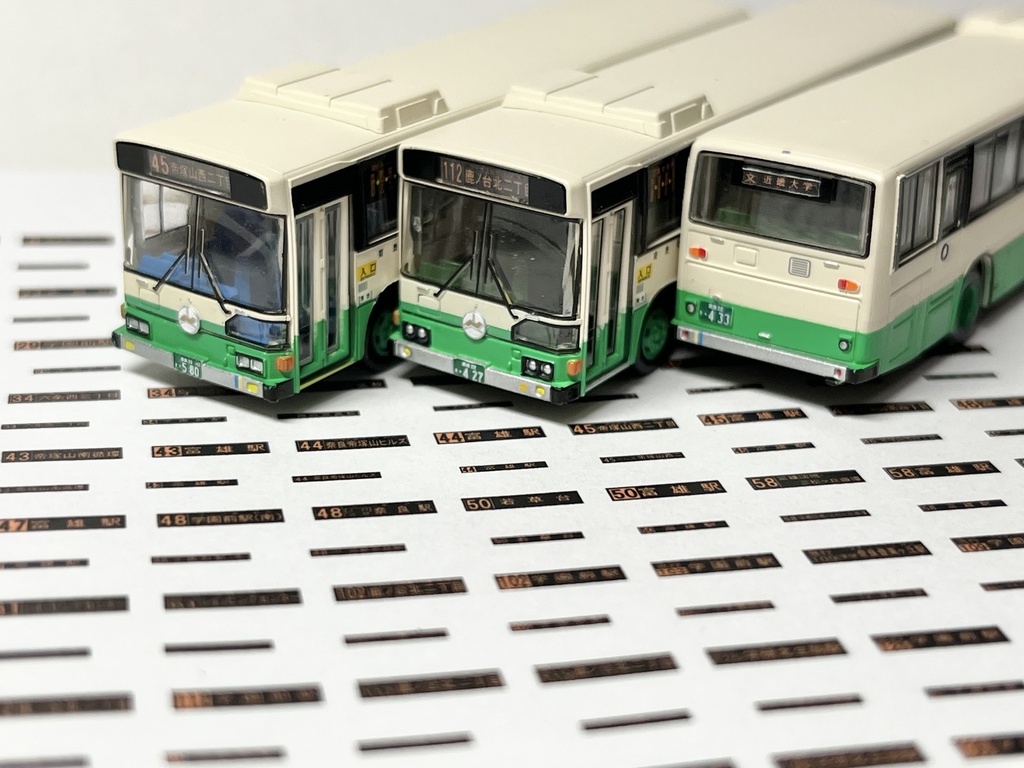 バスコレクション奈良交通ブルーリボン - 鉄道模型
