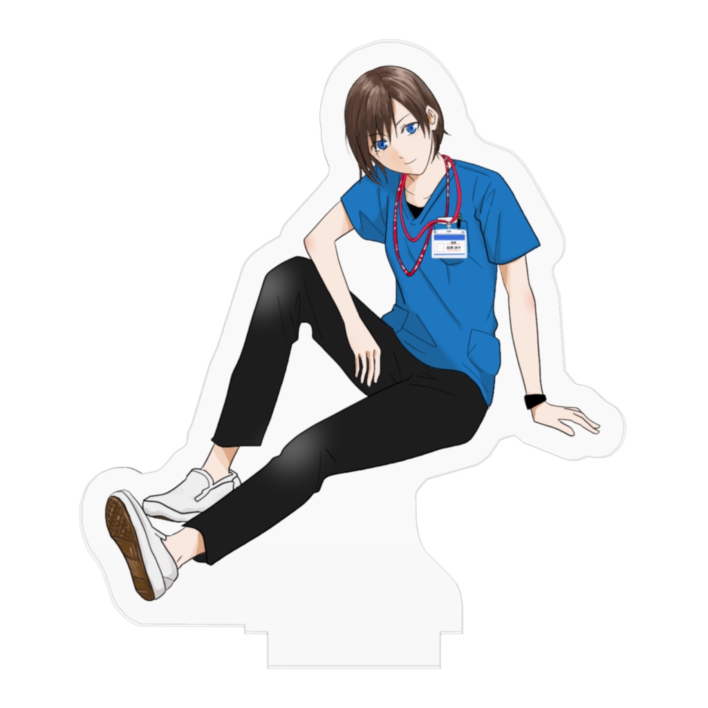 松岡涼子アクリルスタンド|サイズ・50×50cm