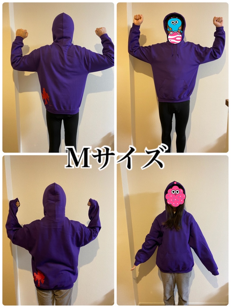 年内在庫処分セール【ギルティクラウン】いのりシルエットパーカー【楪いのり】