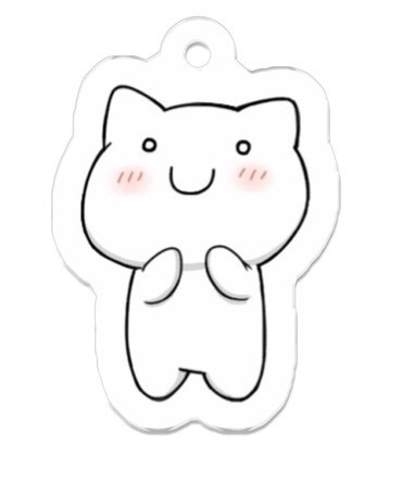 ぺつにゃんアクリルキーホルダー