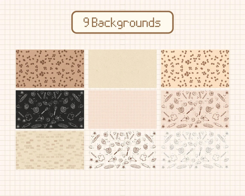 Stream Layout Cute Bear Chef Cafe Shop | Stream Panels | Stream Backgrounds | Static & Animated | ストリームレイアウトかわいいクマのシェフカフェショップ | ストリームパネル | ストリームの背景 |静的およびアニメーション |