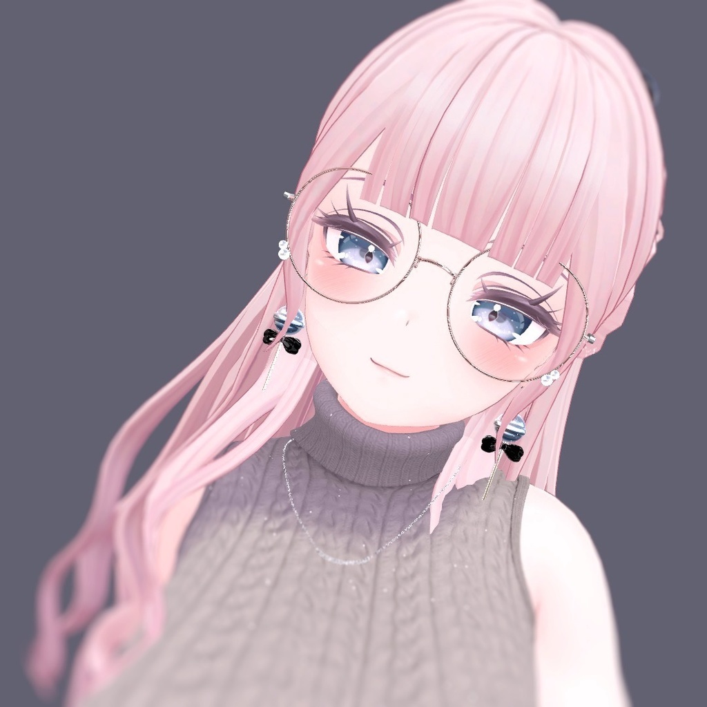 Candy earrings♡(VRC用キャンディピアス、Halloweenカラーあり)